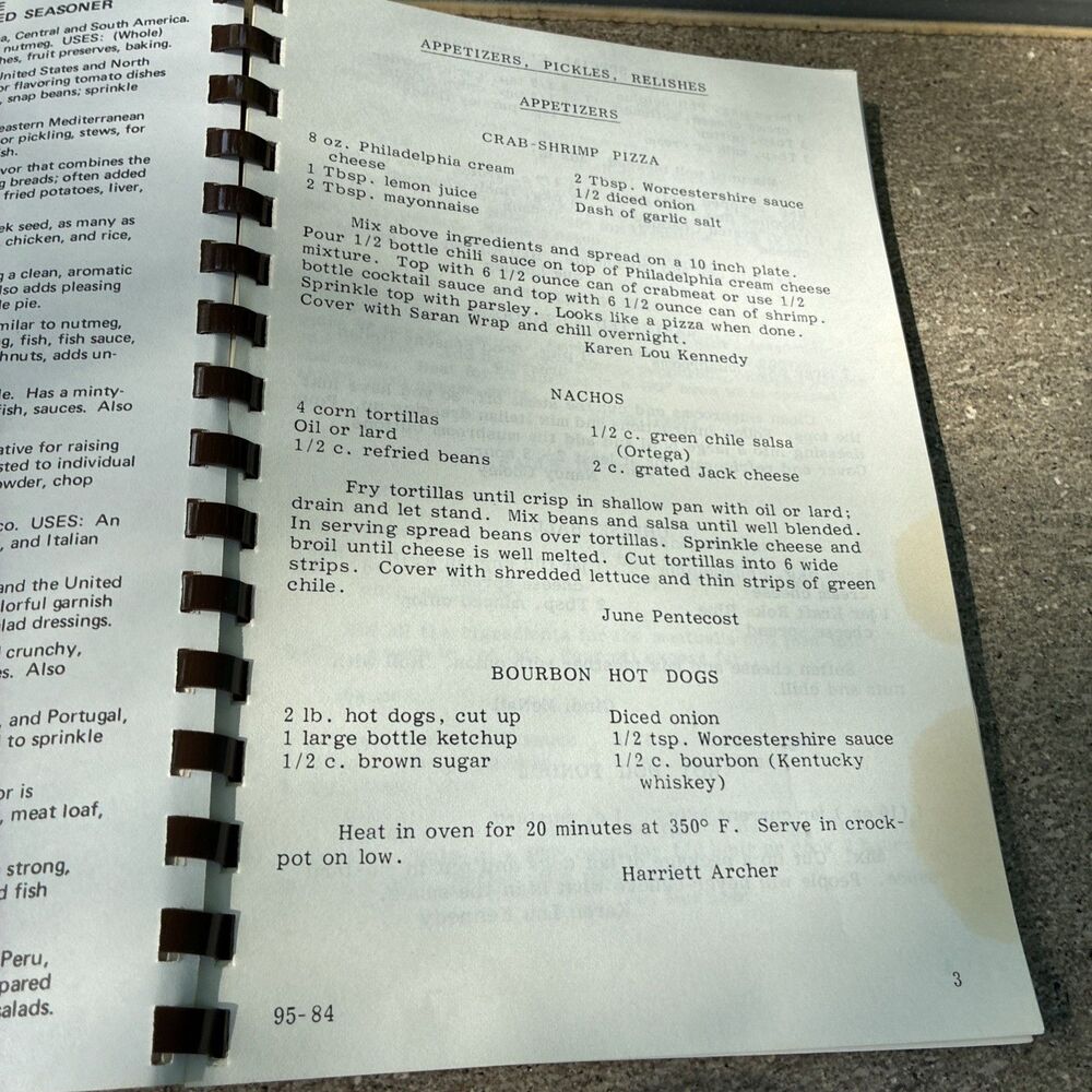 Our Favorite Recipes Bryon Health Center Cookbook Ft. Wayne, IN - Picture 4 of 10